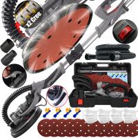 SZLIFIERKA ŻYRAFA GIPSU GŁADZI ŚCIAN TYNKÓW LED WALIZKA Majster PRO MP0016w