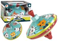 Bączek Metalowy Wirujący Zwierzątka Zabawka Tradycyjny / LEAN Toys