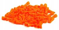 Pionki do gry plastik zwykłe pomarańczowe 100 szt