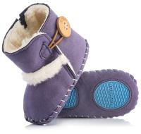 Kolorowe kozaczki niemowlęce ocieplane idealne na jesienne dni roz. 19/20