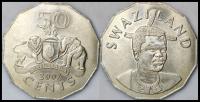 MNB - SUAZI 50 Centów 2007 # SWAZILAND # st 1