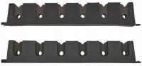 UCHWYT NA WĘDKI DO ŁODZI SAMOCHODU Berkley Horizontal 6 Rod Rack 2 X MODUŁ
