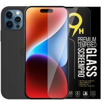 ETUI SILIKONOWY DO IPHONE 16 PRO PLECKI POKROWIEC OBUDOWA CASE + SZKŁO