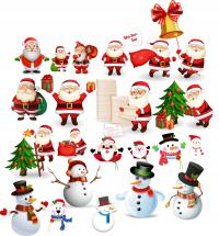 Съедобные рождественские Картинки Для сладкой ваты Рождество Деды Морозы снеговики