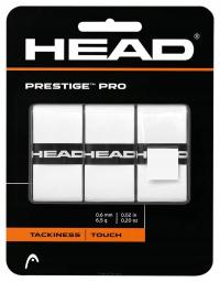 Owijki tenisowe wierzchnie Head Prestige Pro x3 białe