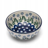 Миска для супа мюсли 14 см Художественная керамика Болеславец