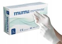 Rękawiczki jednorazowe lateksowe pudrowane Mumu 100 szt.