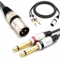 Kabel XLR - jack 6,3 mm Vitalco MK35 3 m