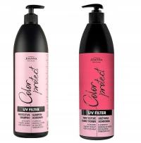 JOANNA PROFESS ZESTAW DO WŁOSÓW FARBOWANYCH SZAMPON 1L I ODŻYWKA 1L WIŚNIA
