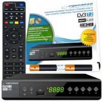 Tuner Dekoder DVB-T2 HEVC H.265 ESPERANZA EV111P