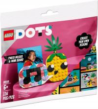 Komplet KLOCKI dla DZIECKA Układanka Lego DOTS Ananas Ramka Na Zdjęcie FOTO