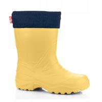 Детские резиновые сапоги termix 861 желтый 26/27