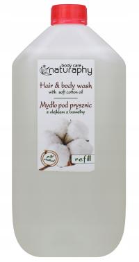 NATURAPHY 5L мыло для душа эфирное масло хлопок