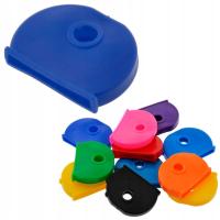 Мягкие колпачки для ключей 100 шт. Цвет смешивания