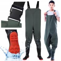 Wodery Spodniobuty Spodnie Wędkarskie Szelki Wędkarskie Gumowce Robocze