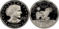 1 dolar USA (1980) USA - Susan B. Anthony Mennica San Francisco Proof