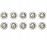 Lampa LED IP67 taras 10szt oczka podłogę mini światło ZWY