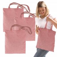 TORBA BAWEŁNIANA 38x42cm RECYKLING 145g EKO x3