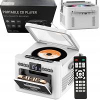 CD-ПЛЕЕР КАССЕТА BLUETOOTH ПОРТАТИВНЫЙ FM-РАДИО DISCMAN MP3 AUX КОЛОНКИ