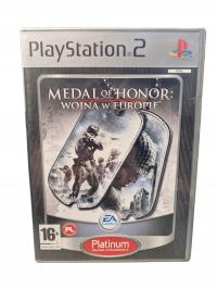 Gra MEDAL OF HONOR WOJNA W EUROPIE Sony PlayStation 2 (PS2) 7917 PL