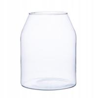 Szklany wazon słój W-482B H:25cm D:19cm