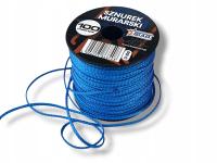 BARDZO MOCNY SZNUR SZNUREK MURARSKI NIEBIESKI BUDOWLANY 100M TRASERSKI