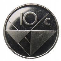 ARUBA 10 CENTS 1993