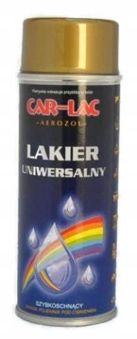 ZŁOTY AKRYL FARBA LAKIER CAR LAK 400 ML