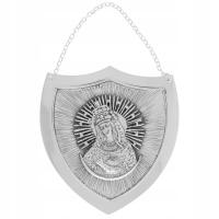 Богоматерь Остробрамская серебро