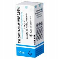 Xylometazolin WZF 0,05 % krople do nosa dla Dzieci, cieknący i zatkany nos