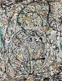 Jackson Pollock - Watery Paths
