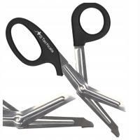 TAKTYCZNE NOŻYCZKI MEDYCZNE RATOWNICZE IFAK 19 cm WYTRZYMAŁE BEZPIECZNE