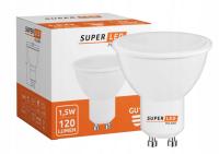 Żarówka LED GU10 1,5W 2835 barwa biała ciepła