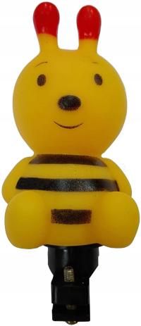 Dzwonek rowerowy klakson dla dorosłych i dzieci Fox Line Pszczoła