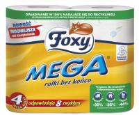 Foxy, Mega Papier toaletowy, 4 roleki