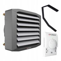 Nagrzewnica wodna FLOWAIR LEO S3 1,7-32,7 kW - zestaw