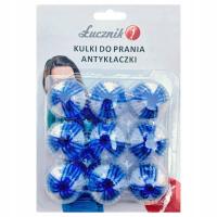 Antykłaczki kulki do prania na sierść piorące piłki kulki Łucznik 9 szt.