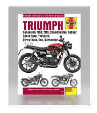 KSIĄŻKA O TYM JAK NAPRAWIĆ MOTOCYKL TRIUMPH STREET CUP 900cc INSTRUKCJA