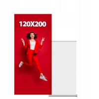 WYDRUK ROLL UP ROLL BANER 120x200 BLOCKOUT ROLLUP