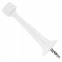 DRZWI TRZYMASZCZEK Z GUMOWĄ NAGŁÓWKĄ BIAŁY STALOWY