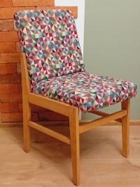 KRZESŁO Vintage PRL W stylu ,, AGA 