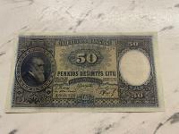 Litwa - 50 litu - 1928 - bardzo rzadki