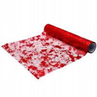 Table Runner Fall Theme Table Cloth for Dining Room Halloween Red 28x450cm