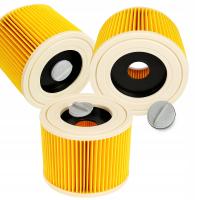 3× ФИЛЬТР ДЛЯ ПЫЛЕСОСА KARCHER WD3 MV2 MV3 WD2 1 ШТ.