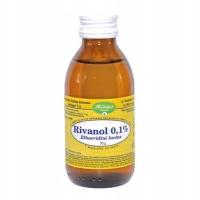 RIVANOL 0,1% lek do odkażania płyn na skórę 90 g