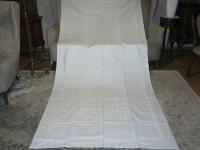 OKAZ-WIEKOWY OGROMNY OBRUS ADAMASZEK BAWEŁNIANY NOWY 282/132