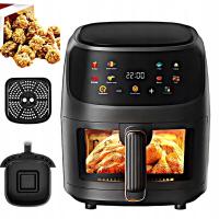 FRYTKOWNICA BEZTŁUSZCZOWA FRYTOWNICA DUŻA MOCNA AIR FRYER 1875W 6L