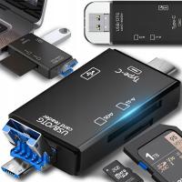5IN1 SD КАРД-РИДЕР MICRO USB ТИП-C, MICROSD, USB-C
