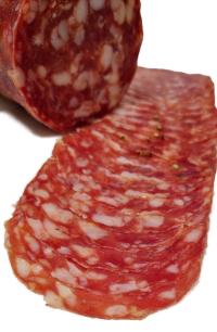 Итальянская салями Наполи 100% оригинал ломтики 100 гр