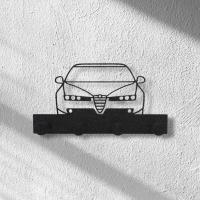 Wieszak na klucze Alfa Romeo 159 - ozdoba prezent samochód dekoracja